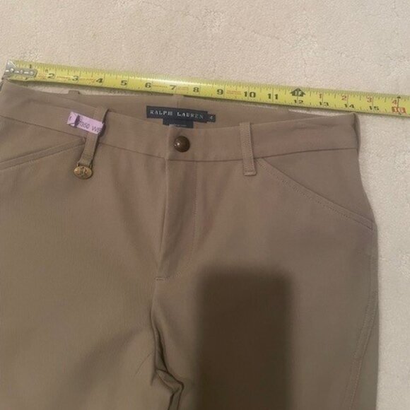 Ralph Lauren Equestrian Jodhpurs Pants – 2 PAIRS  Tan and Olive – Sz 4 - Picture 15 of 16